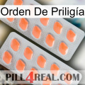 Orden De Priligía 27